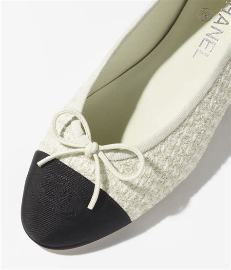 chanel tweed flats|Chanel ballet flats price euro.